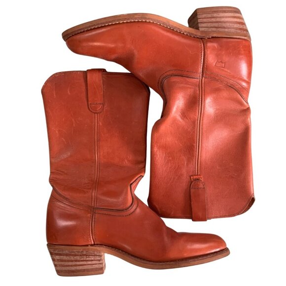 Levi’s 1970s Orange Tab Brown Cowboy Boots Mens Size 9.5 Vintage - Picture 3 of 16